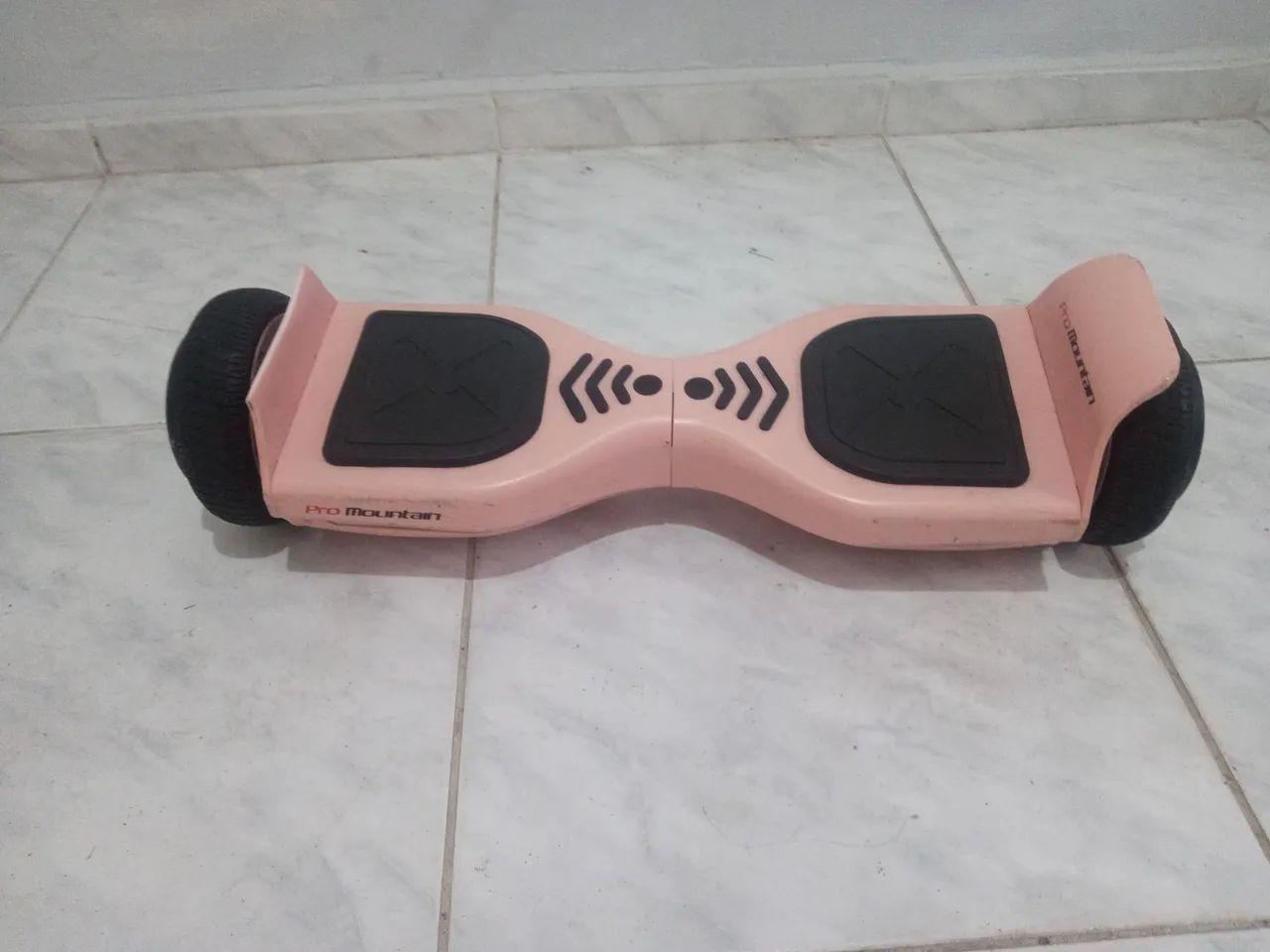 Skate elétrico hoverboard 6.5" rosa com bluetooth - Foto 3