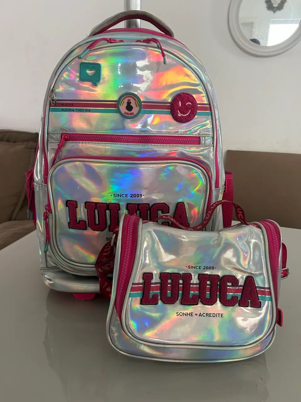 Bolsa escolar feminina 