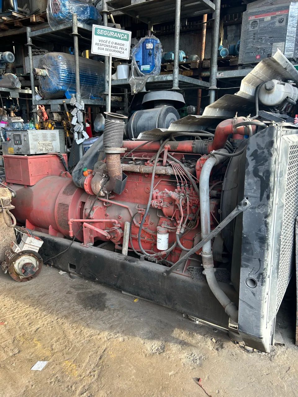 GERADOR DE ENERGIA SCANIA 450KVA ABERTO