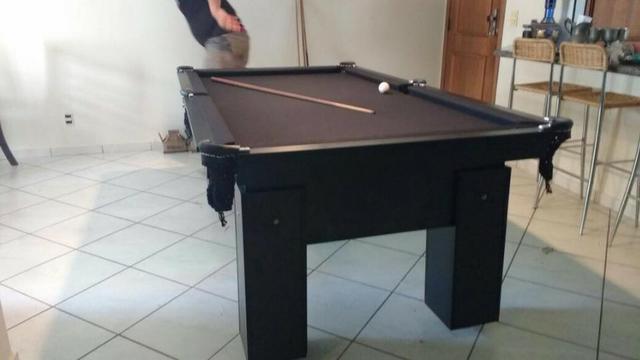 Mesa de Caçapa de Rede Cor Preta Tecido Preto Mod. MNZY9238 - Foto 3