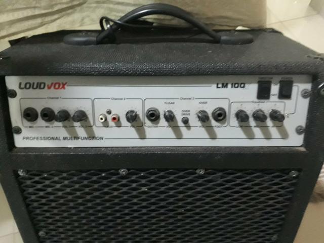 Vendo Guitarra Memphis By Tagima e Caixa de Som Loud Vox - Foto 3
