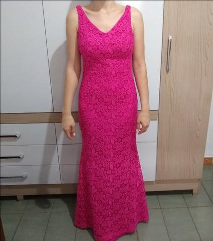 Vestido longo de festa