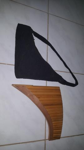 Flauta pan do maior de banbu com bolsa - Foto 2