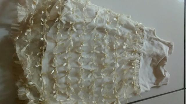 Vestido de renda crianças 2 anos