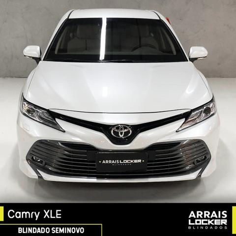 Toyota camry 2018/2018 3.5 xle v6 24v gasolina BLINDADO