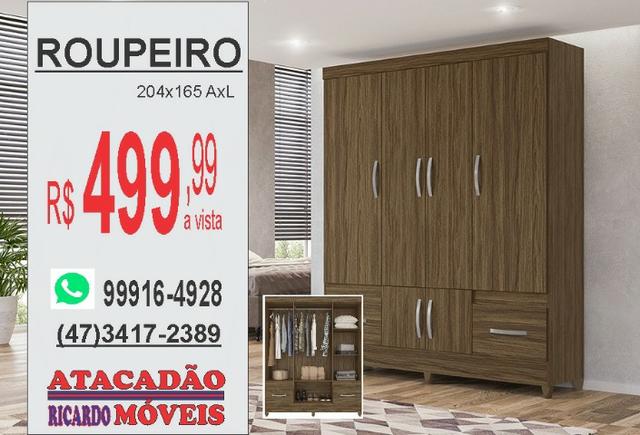 Roupeiro só 499,00 - novo na caixa