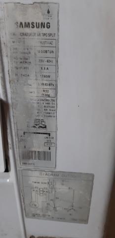 Split 18.000 BTUs Samsung. $ 500 reais - Foto 4