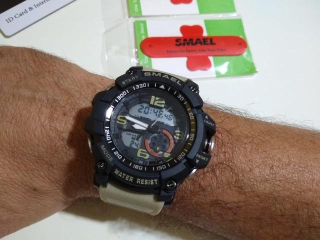 Relógio S-shock Militar Masculino Resistente Esportivo Robusto