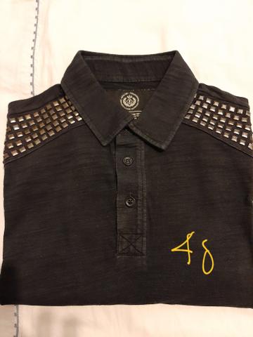 Camisas manga curta tipo polo