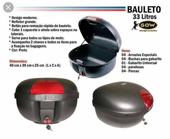 Promoção bauleto gow 33lt