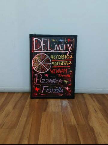 Lousa Led 40×60CM quadro luminoso colorido - Foto 3