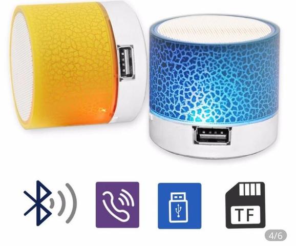 Caixa de Som Iluminada Bluetooth Android - Foto 3