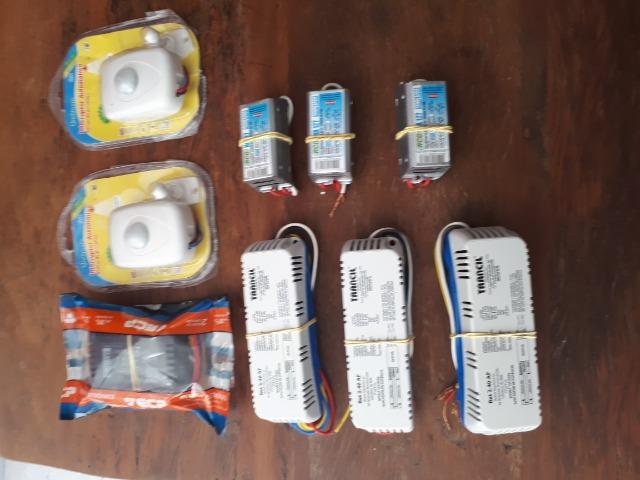 Sensor Presenca e Reatores Elétricos