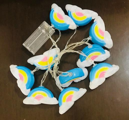 Cordão Fio De Luz Em Led Decoração - Nuvens