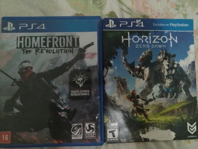 Vendo 2 jogos Ps4