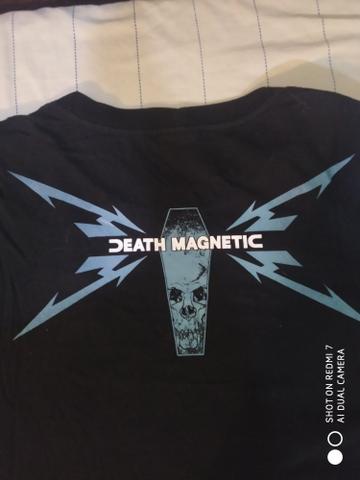 Camisas de rock Motorhead e Metallica 2 por 70$ - Foto 2