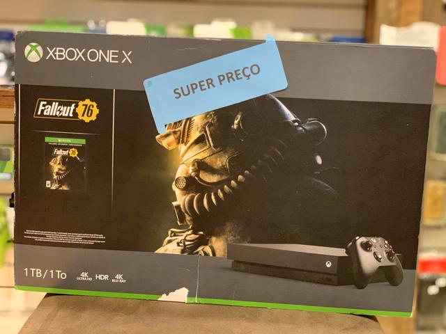 Console novo Xbox one x