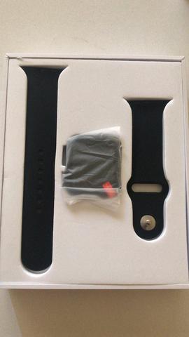 Iwo 12 44mm e 40 mm preto e rosa - Foto 2