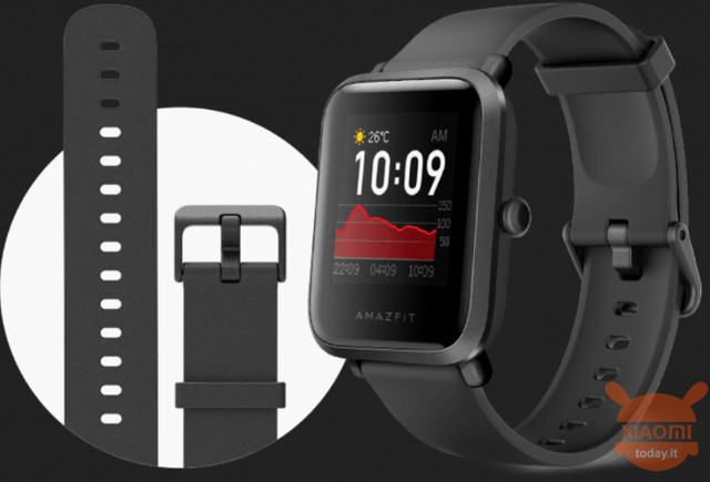 relogio xiaomi amazfit bip lite black