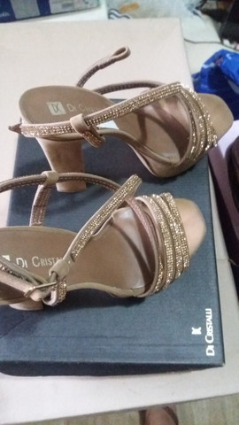 Sandália salto Di cristali - Foto 4