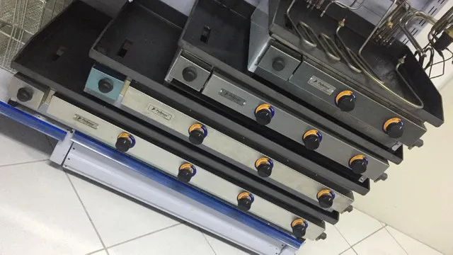 Chapa de lanche bifeteiras a Gás varios tamanhos (novas) Alecs