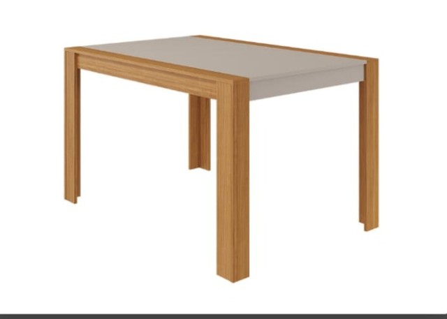 Mesa de Jantar 130x90cm Grace **nova na caixa** - Foto 2