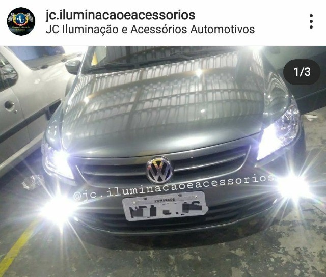 Leds luz branca de estacionamento posição pingo led t10 - Foto 3