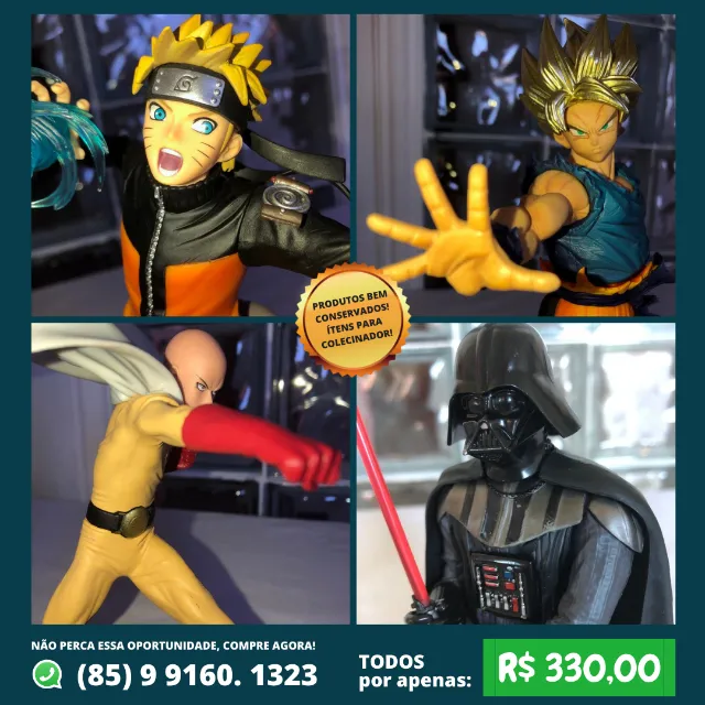 Bonecos do goku articulado  +5 anúncios na OLX Brasil