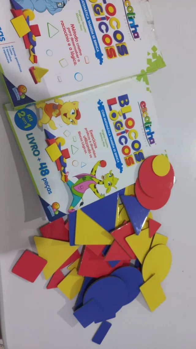 Brinquedo Educativo jogo construtor casinha infantil menina menino