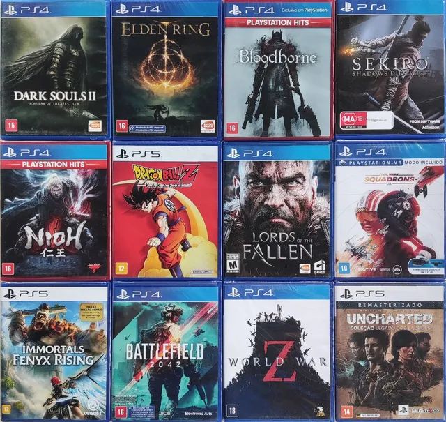 Jogos - PS4 & PS5 Mídia Física - Videogames - Paranoá, Brasília 1260092124