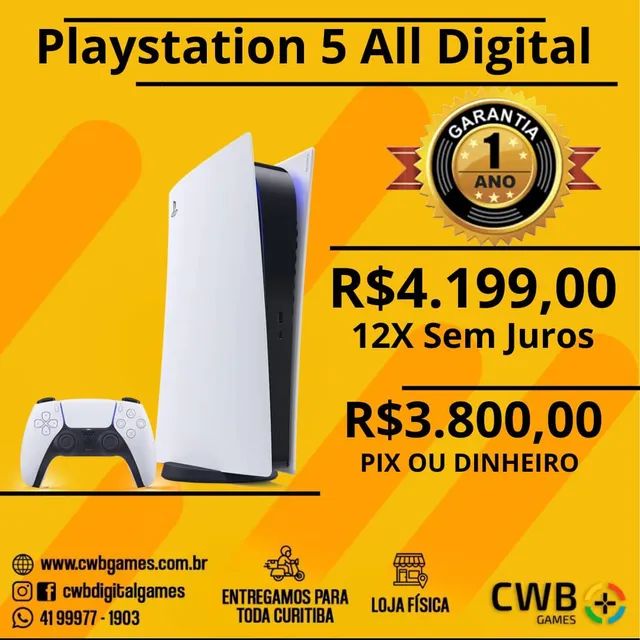 Varejo brasileiro inicia pré-venda do Playstation 5