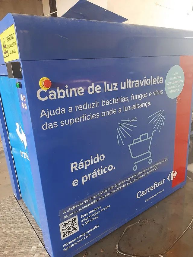 CABINE DE DESINFECÇÃO ULTRAVIOLETA  - Foto 3