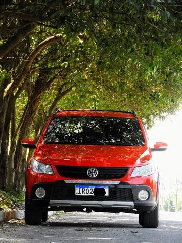 Carro Volkswagen Saveiro 1.6 CE CROSS Vermelho usado 2010 em - LitoralCar
