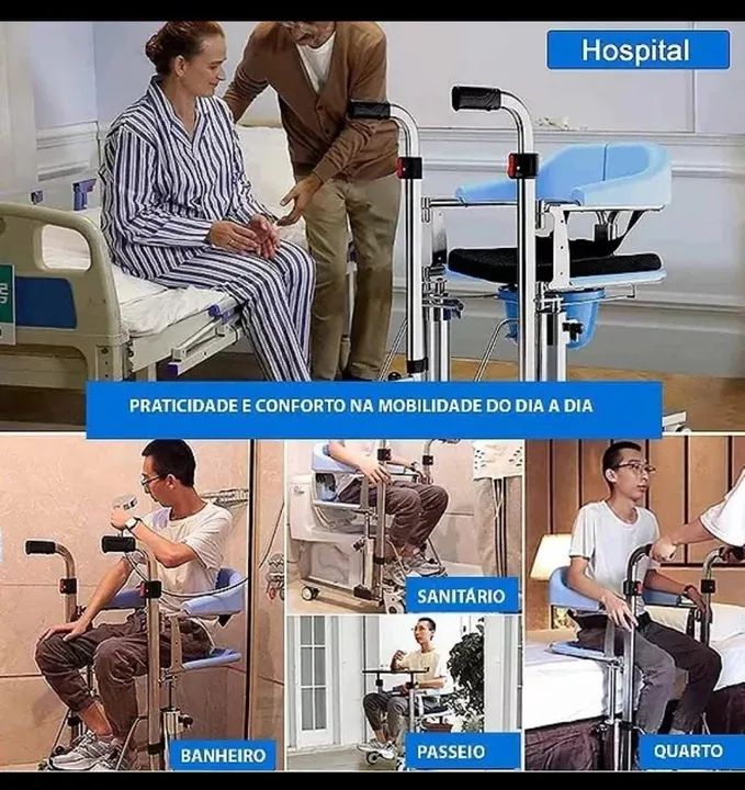 Cadeira de transferência para acamados  - Foto 3