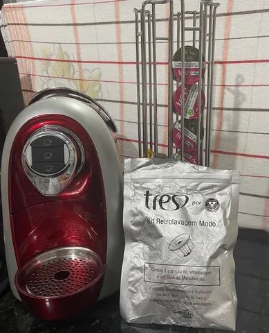 Cafeteira 3 corações  +Suporte de Capsulas  - Foto 4