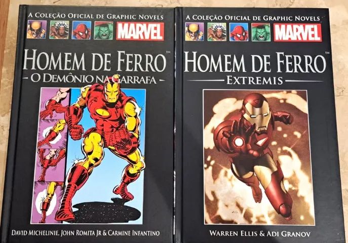 Homem de Ferro - Coleção Salvat/Marvel - Preços na descrição