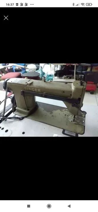 Máquina de costura reta Singer industrial - Foto 2
