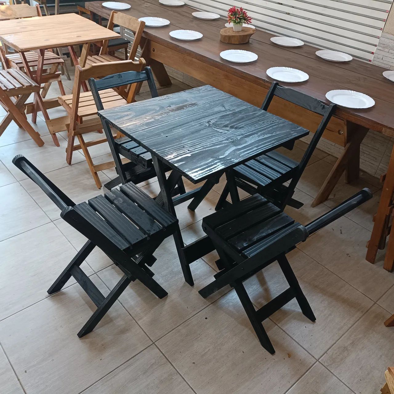 Mesas dobráveis direto da fábrica - Foto 5