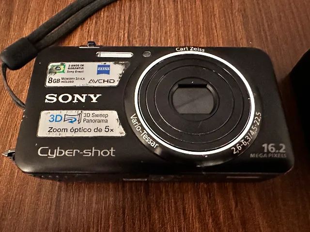 Sony Cyber-shot DSC-WX7 16.2 Mp - Lente Carl Zeiss e Panorama 3D