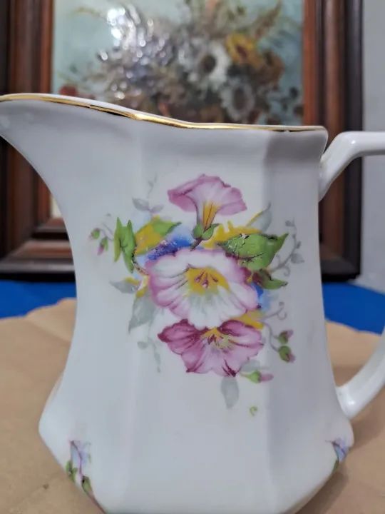 Antiga leiteira porcelana Mauá  - Foto 3