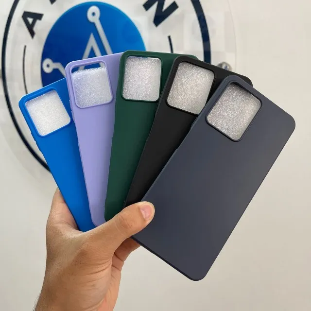 Capas Diversos Modelos P/ iPhone e Xiaomi Transparente e Aveludada