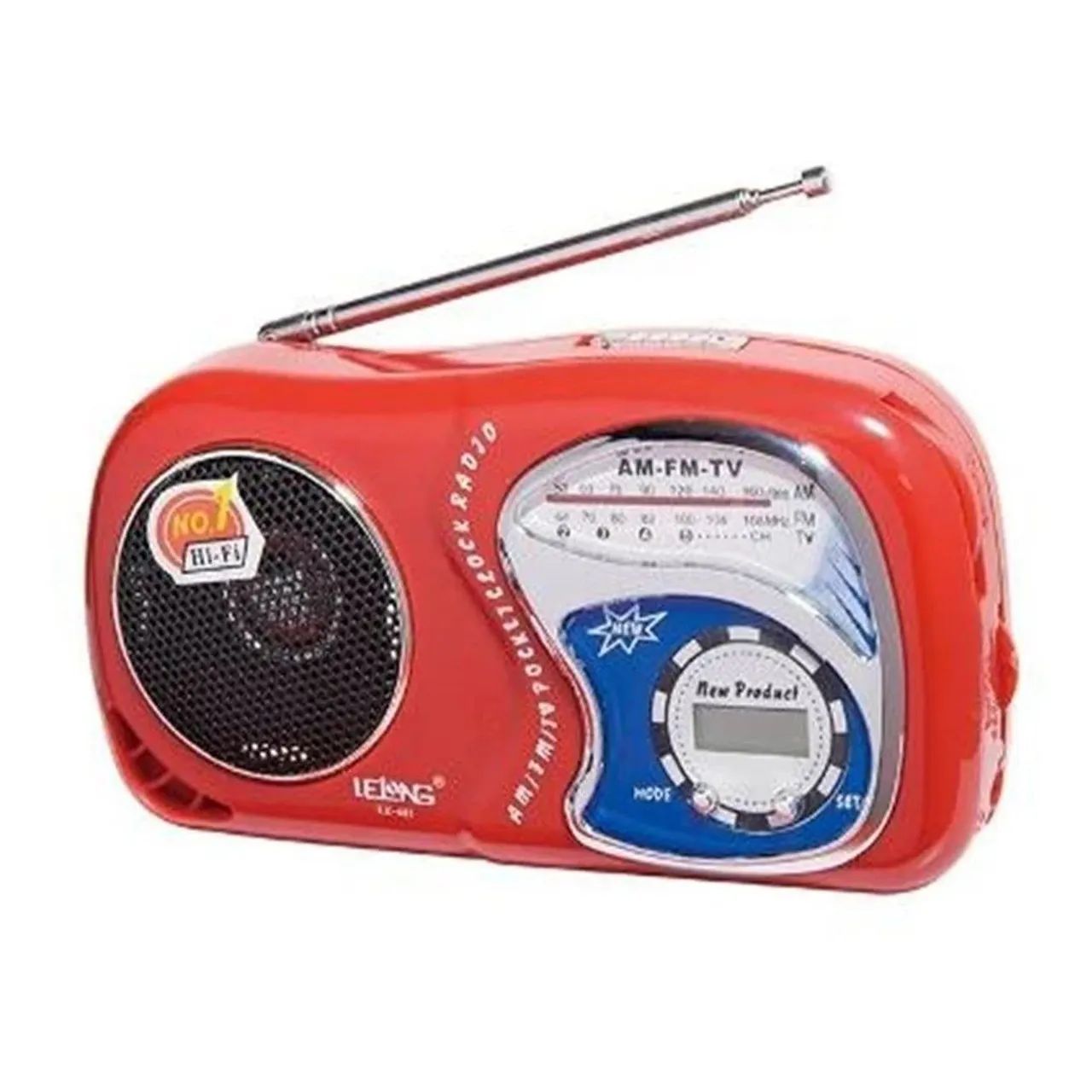 Radio De Bolso com Relogio Am / Fm / Tv <br>Lelong - Foto 3