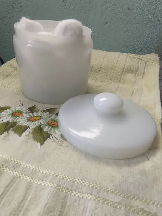Pote em opalina para algodão  - Foto 6