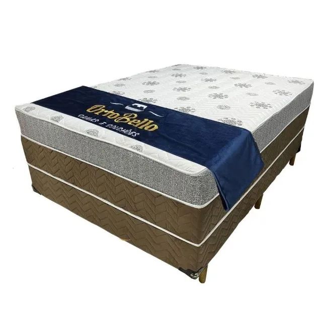 Cama Casal Molas Ensacadas Ortobello Receba Hoje - Foto 2