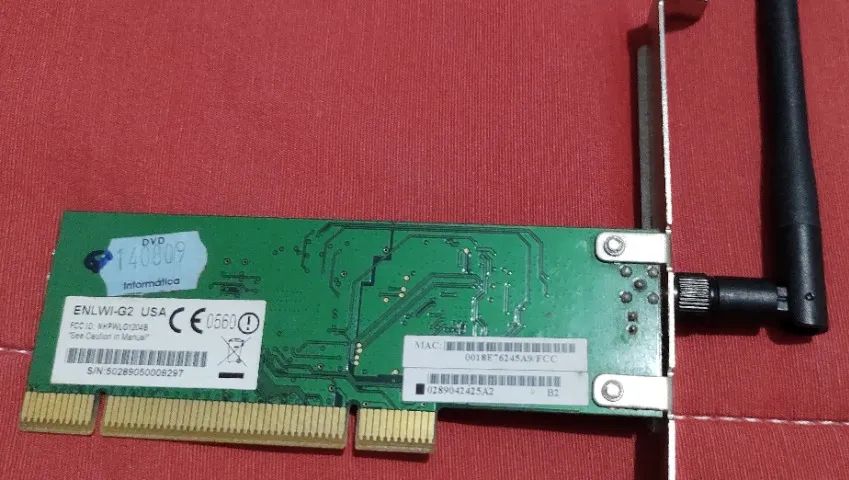 Placa de Rede Encore Wireless 54MBPS - ENLWI-G2 - Foto 5