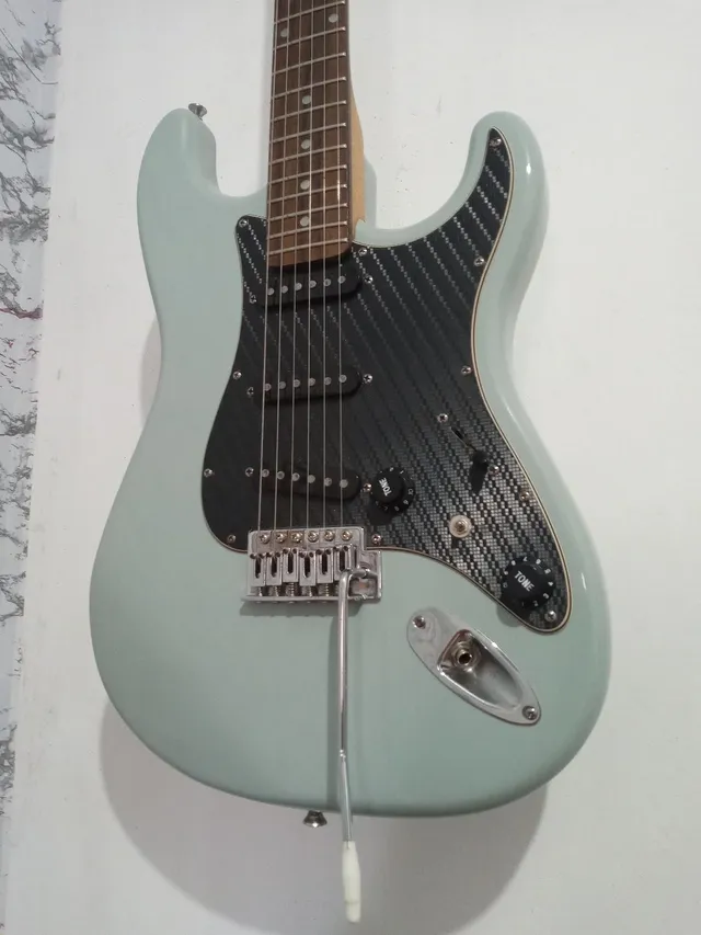 Correia de Tecido Fender para Guitarra Mono Strap Preto Cinza - Guitar Shop  - A sua loja Fender