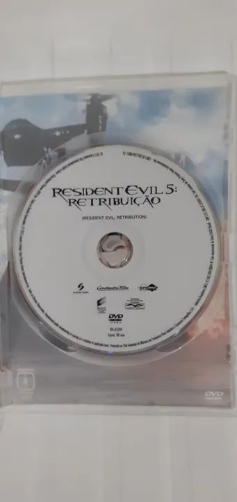 Dvd Original Resident Evil 5 Retribuição  - Foto 3