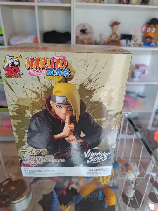 Action Figures Vibration Stars Naruto, avalio trocas - Foto 3