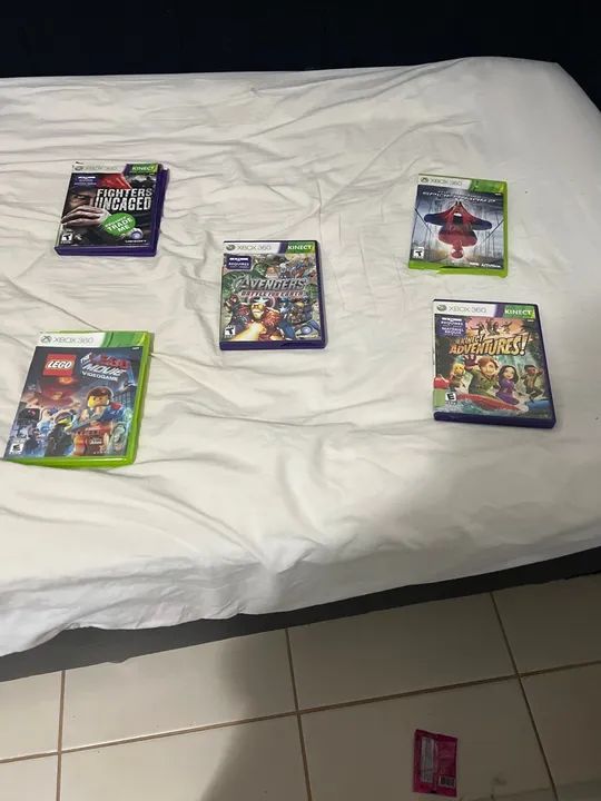 Xbox 360 com kinect e 4 Jogos- 110V - Foto 2