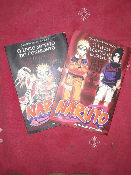 Guia Oficial de Personagens Naruto - O Livro Secreto do Confrondo e da Batalha